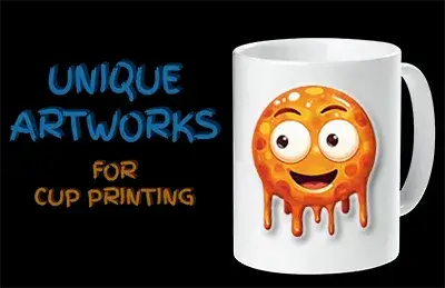 œuvres d'art uniques pour l'impression sur tasses